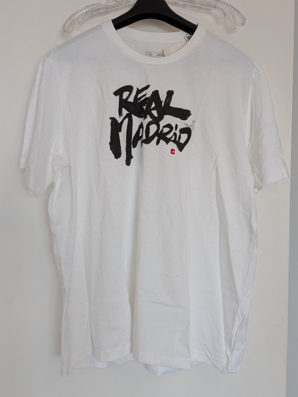 NWT Adidas Men's Real Madrid T-Shirt White Size XL